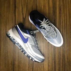 Nike Shoes | Nike Air Max 95 Bw Silver And Blue Sneaker Shoe ... Nike Shoes | Nike Air Max 95 Bw Silver And Blue Sneaker Shoe ...